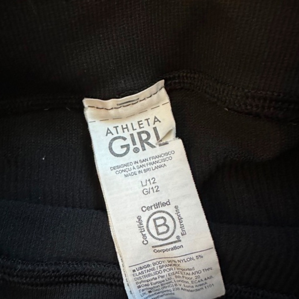 Athleta Girl Rise Above Rib Tight / 12 - Picture 6 of 8
